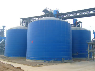 惠山水泥钢板库改造