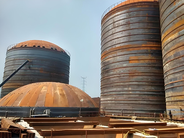 惠山焦粉钢板仓